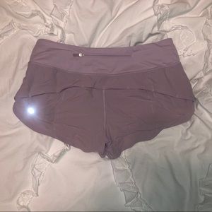 lavender speed up shorts